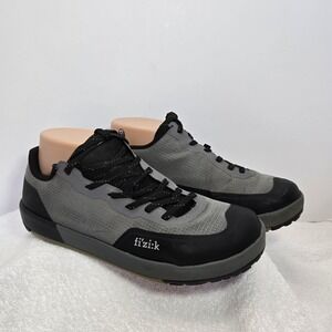 Fizik Men's Gravita Versor MTB Shoe Lace-Up Grey/Mud EU Size 39 Vibram Sole